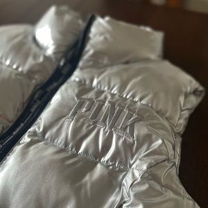 Pink Vest Jacket Size Small